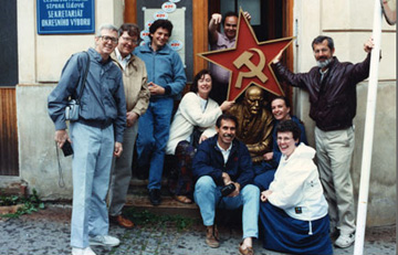 Faculty Seminar participants in Belgrade, Yugoslavia